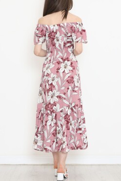 Madonna Yaka Elbise Pembe - 152335.701. - 4