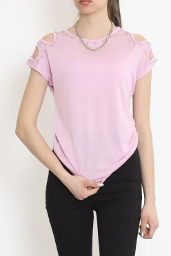 Omuz Dekolteli Bluz Açıklila - 11395.599. - 3