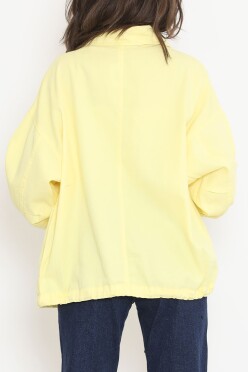 Oversize Ceket Sarı - 2295.1367. - 5
