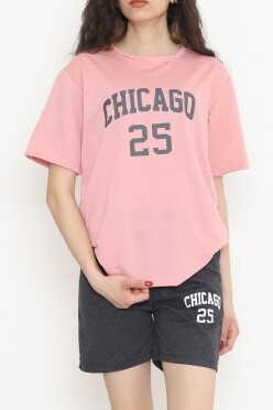 Oversize Şortlu Takım Füme - 12630.5238. - 4