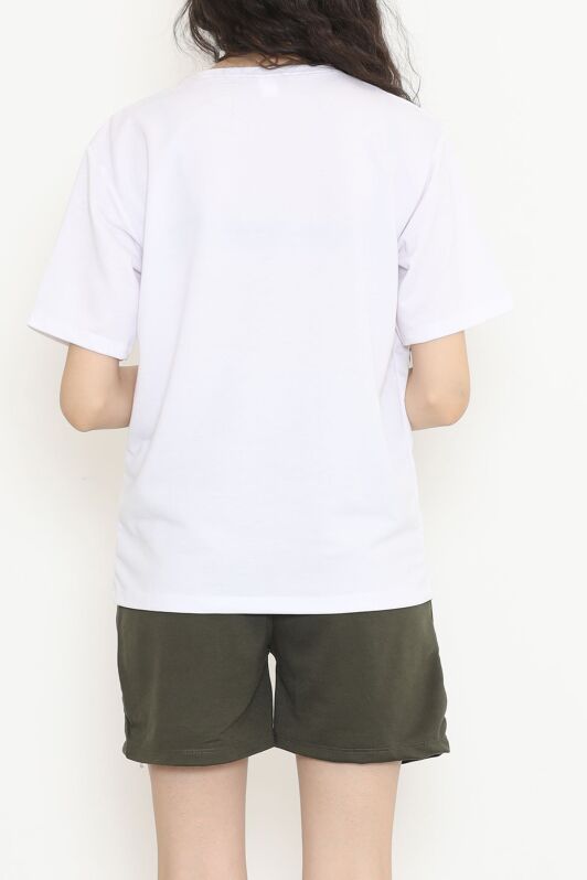 Oversize Şortlu Takım Koyuhaki - 12630.5238. - 5