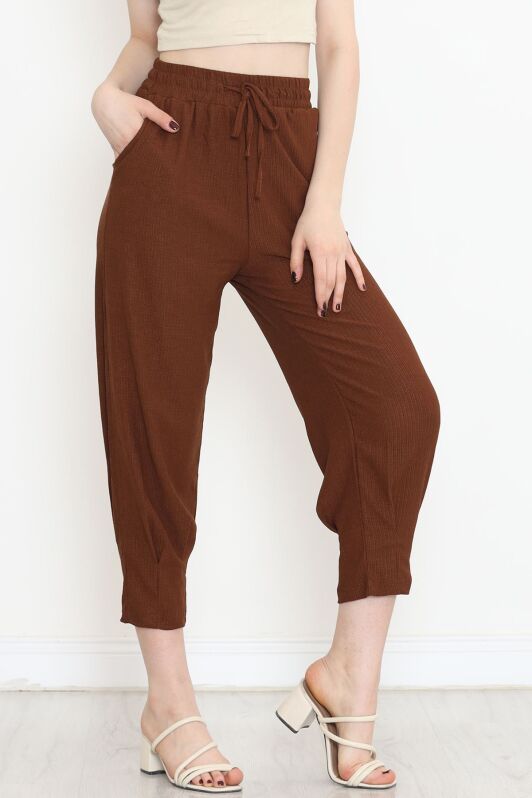 Paça Dikişli Pantolon Acıkahve - 6699.1254. - 3