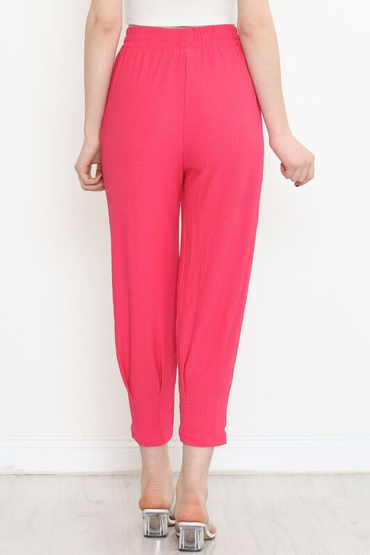 Paça Dikişli Pantolon Fuşya - 6699.1254. - 5