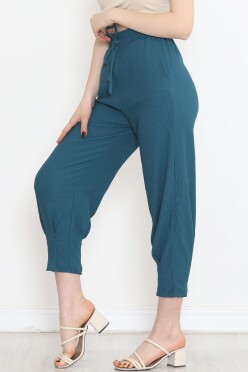 Paça Dikişli Pantolon Petrol - 6699.1254. - 4