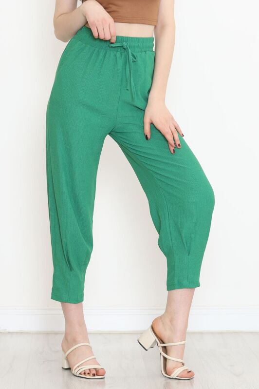 Paça Dikişli Pantolon Yeşil - 6699.1254. - 3