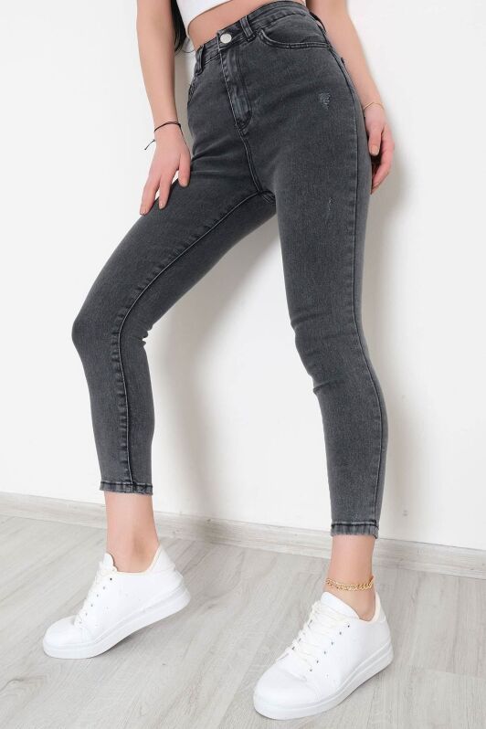 Süper Likra Kot Pantolon Füme4 - 9815.1431. - 1