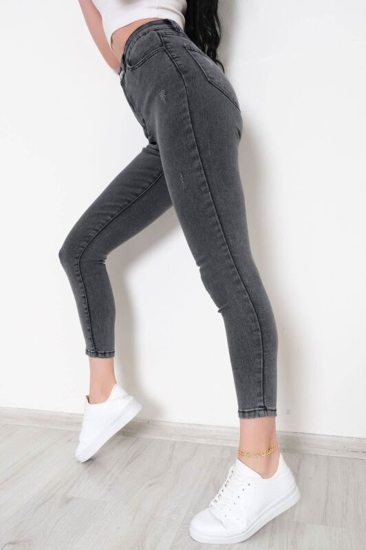 Süper Likra Kot Pantolon Füme4 - 9815.1431. - 2