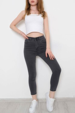 Süper Likra Kot Pantolon Füme5 - 9815.1431. - 4