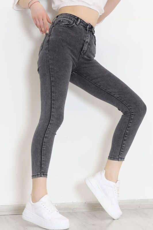 Süper Likra Kot Pantolon Füme7 - 9815.1431. - 2