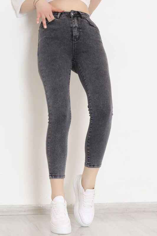Süper Likra Kot Pantolon Füme7 - 9815.1431. - 3