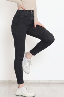 Süper Likra Kot Pantolon Koyufüme1 - 473737.1431. - 1
