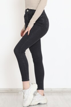 Süper Likra Kot Pantolon Koyufüme1 - 473737.1431. - 7