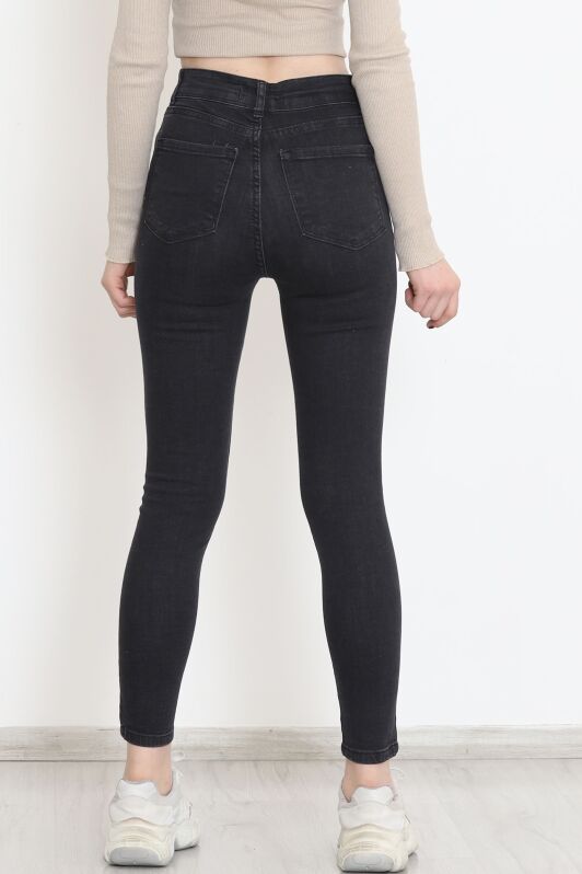 Süper Likra Kot Pantolon Koyufüme1 - 473737.1431. - 8