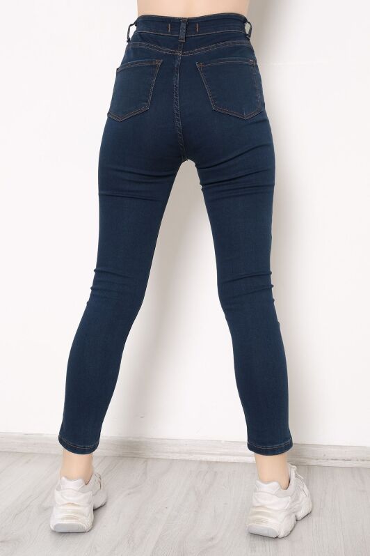 Süper Likra Kot Pantolon Koyumavi3 - 9815.1431. - 5
