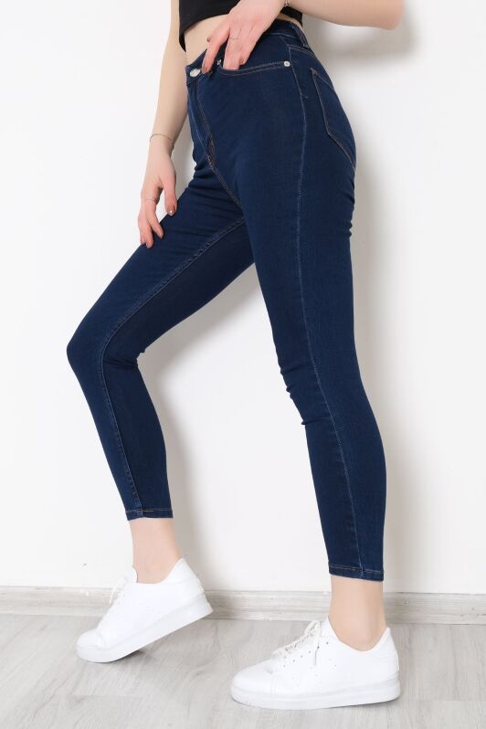 Süper Likra Kot Pantolon Koyumavi5 - 9815.1431. - 1