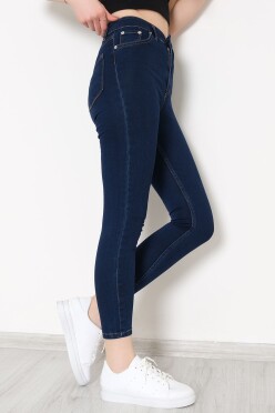 Süper Likra Kot Pantolon Koyumavi5 - 9815.1431. - 2