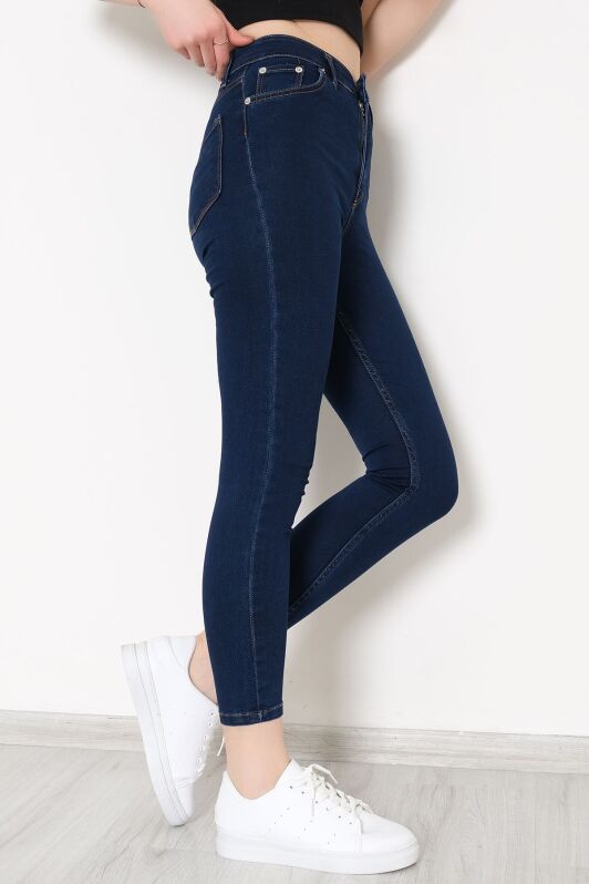 Süper Likra Kot Pantolon Koyumavi5 - 9815.1431. - 2