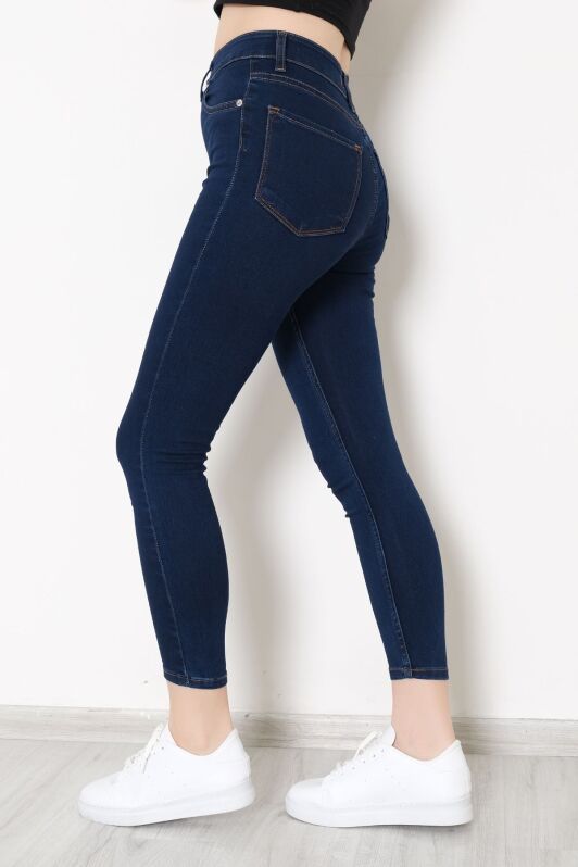 Süper Likra Kot Pantolon Koyumavi5 - 9815.1431. - 4