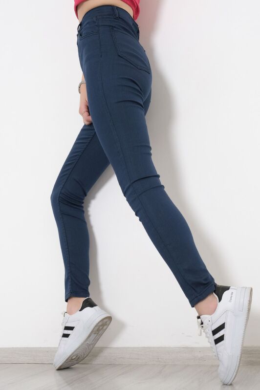 Süper Likra Kot Pantolon Mavi2 - 9815.1431. - 4