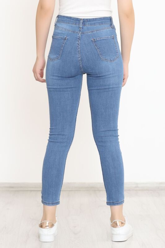 Süper Likra Kot Pantolon Mavi3 - 9815.1431. - 4