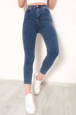 Süper Likra Kot Pantolon Mavi4 - 9815.1431. - 1