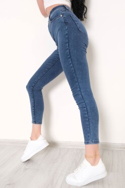 Süper Likra Kot Pantolon Mavi4 - 9815.1431. - 2