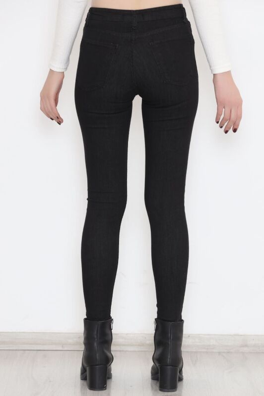 Süper Likra Kot Pantolon Siyah - 9815.1431. - 6