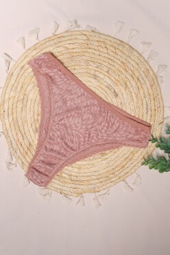 Sütyen Takım Damla Desenli Boş Pudra - 2536-B.1783. - 2