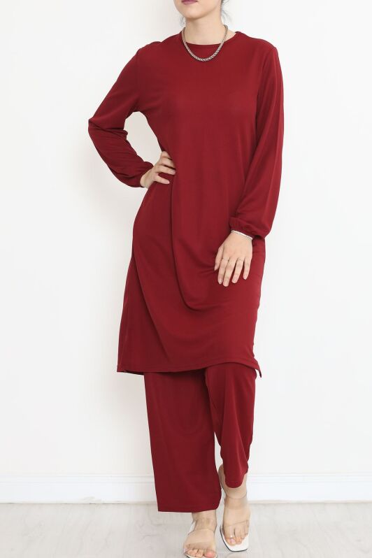 Tunik Takım Bordo - 10016.1778. - 2