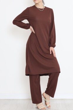 Tunik Takım Kahve - 10016.1778. - 3