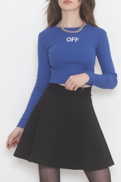 Uzun Kol Nakışlı Body Saks - 12550.1567. - 1