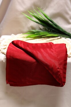 Zebra Desen Jakar Şal Bordo - 16617.1596. - 2
